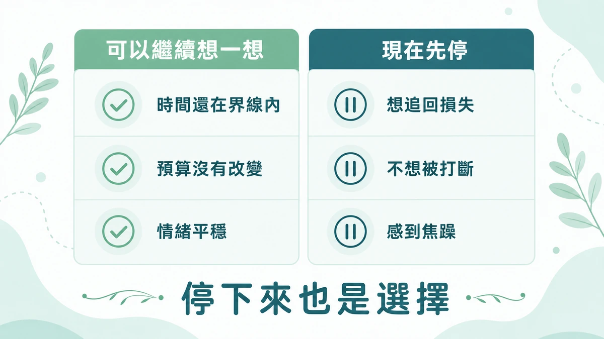 可以繼續想一想與現在先停的情緒辨識圖