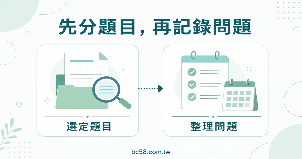 閱讀頁面時先確認來源、日期與問題範圍的資訊圖表