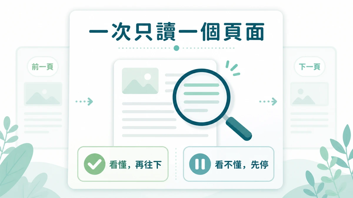 一次只查看一個當下渠道頁,不用舊截圖代替現在資訊的 16:9 資訊圖。