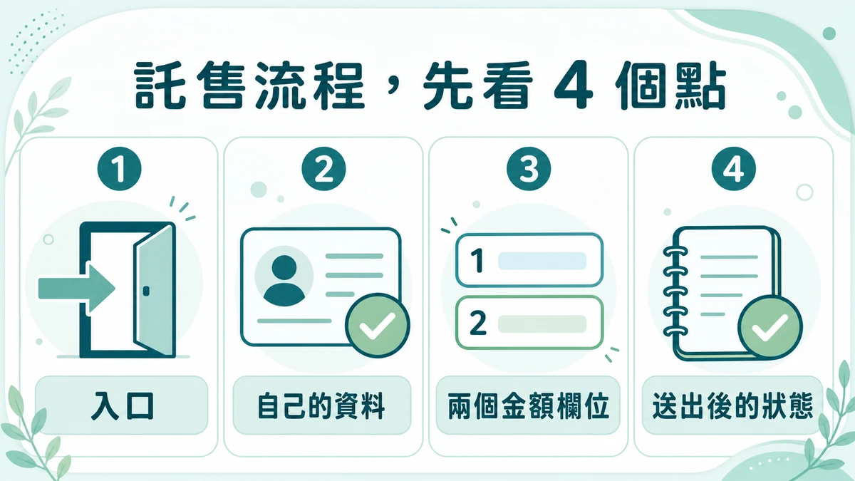 BC 博粹託售流程找不到？先確認帳戶資料，再走到送出畫面